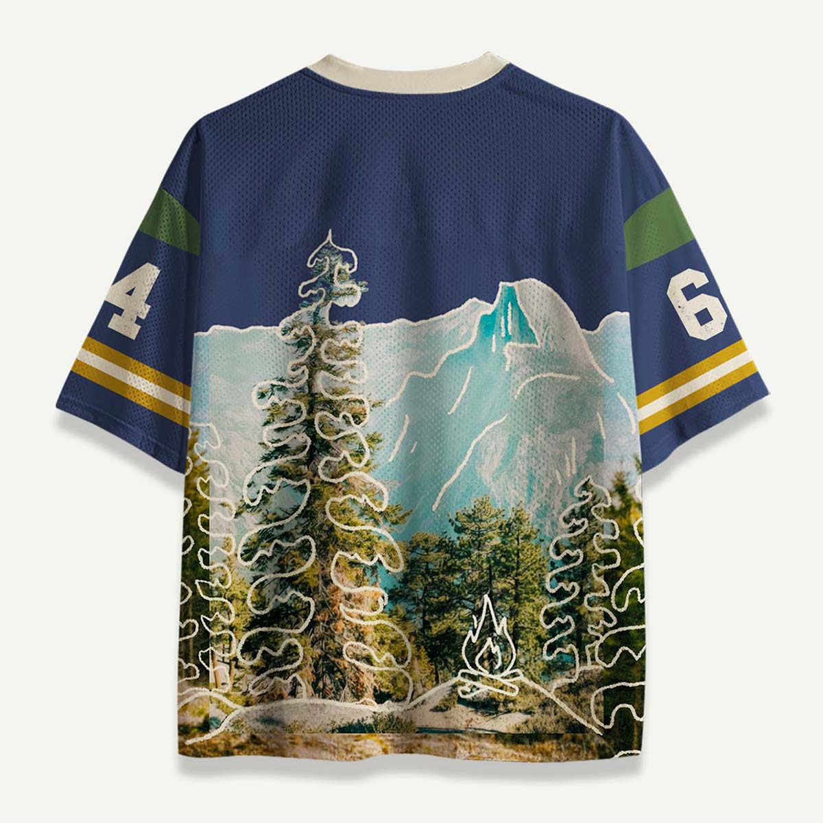 Wilderness Harmony Mountain Forest Mesh Jersey