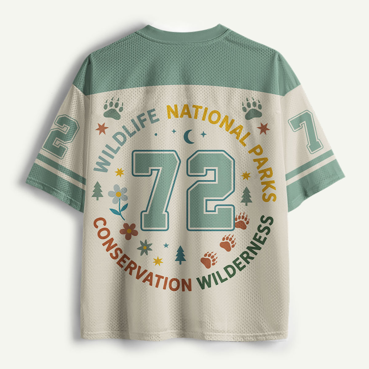 Wildlife National Parks Conservation Mesh Jersey