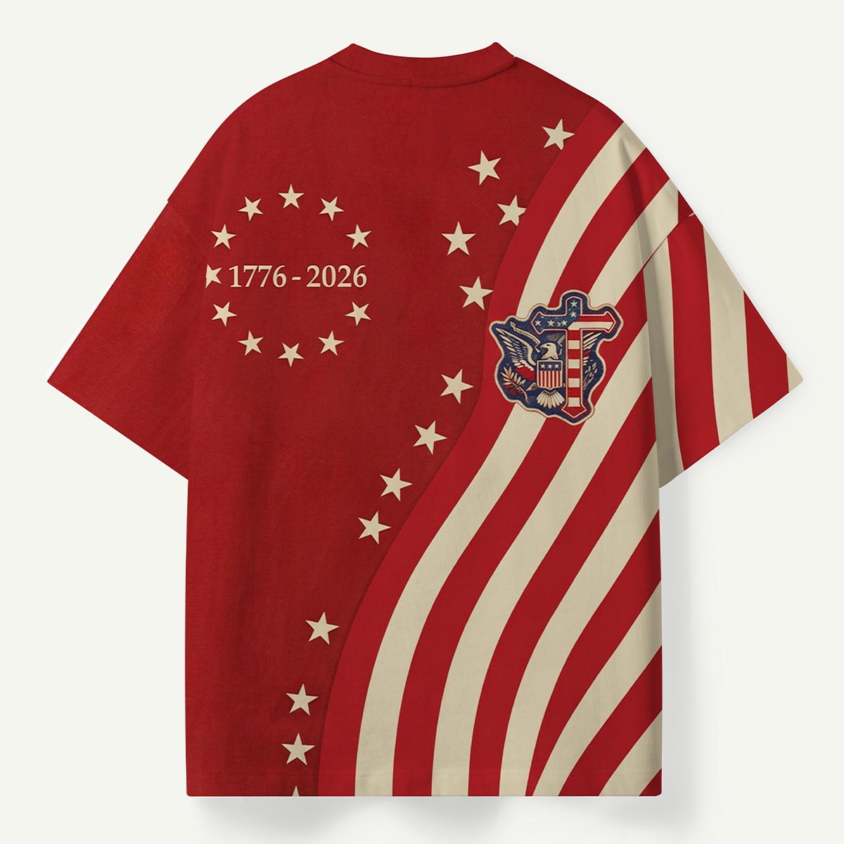 1776‑2026 Stars and Stripes Premium Eco Tee