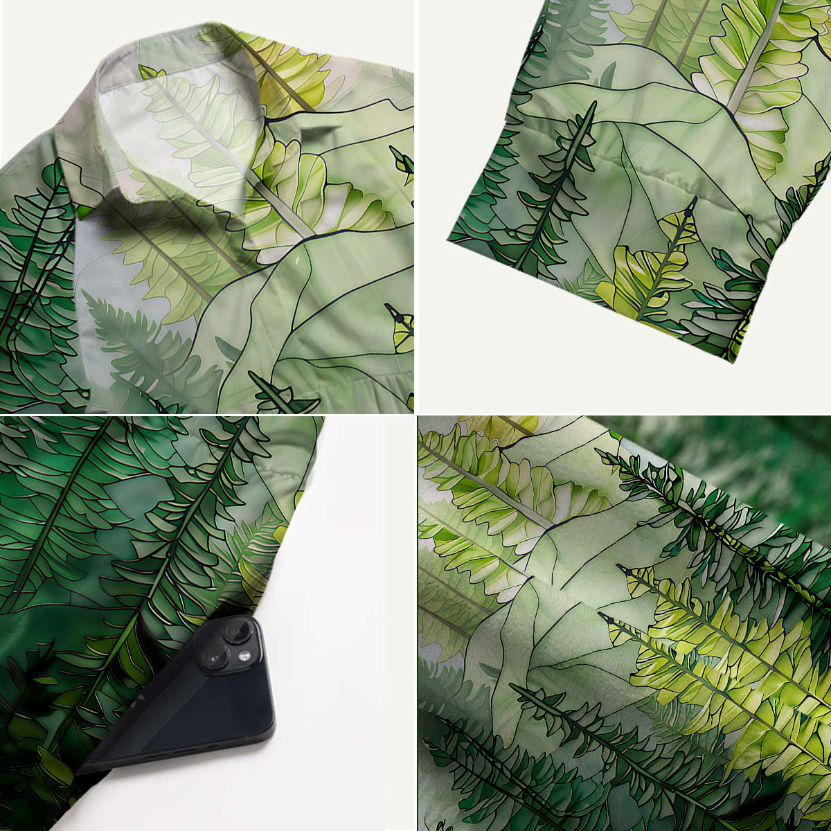 Pine Trees and Mountain Haze Midi Dress With Pockets