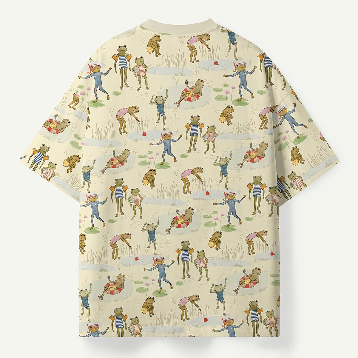 Frog Lake Scene Premium Eco Tee