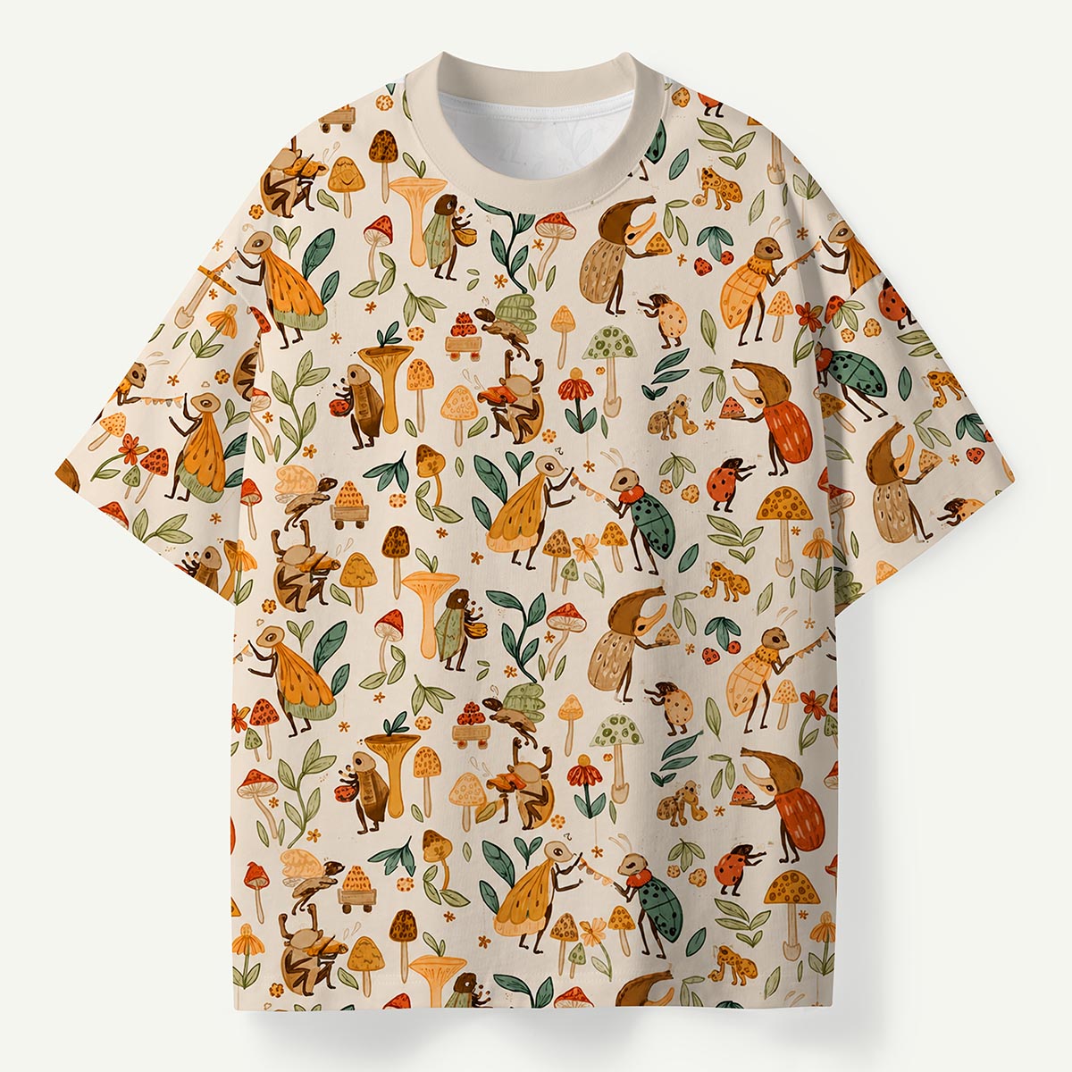 Insect and Mushroom Premium Eco Tee