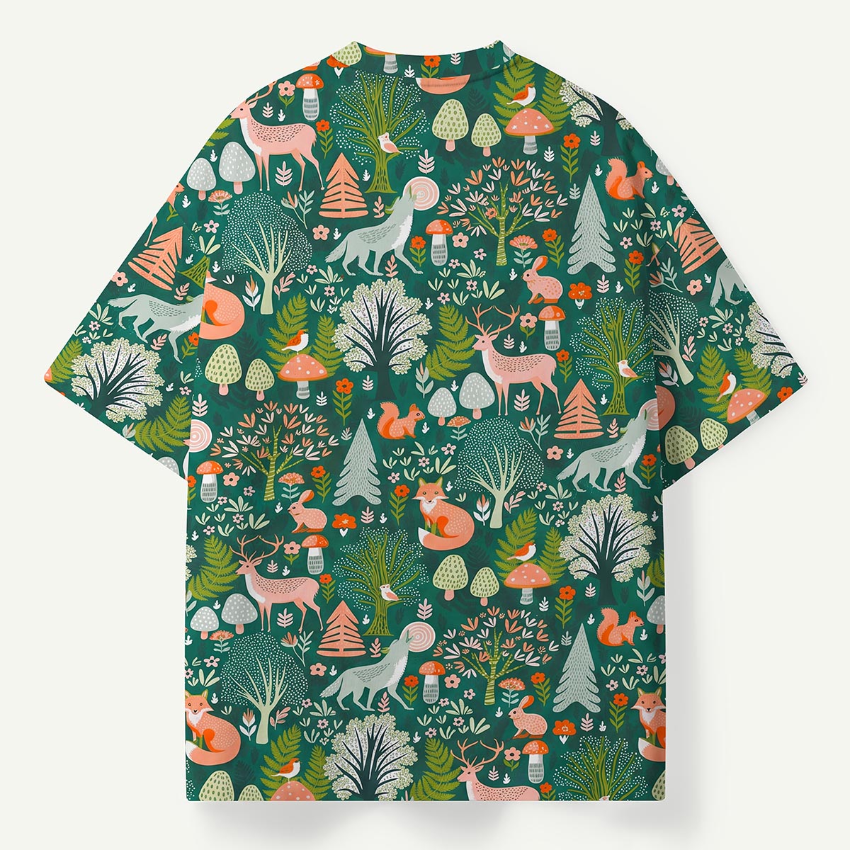 Whimsical Forest Animals Premium Eco Tee