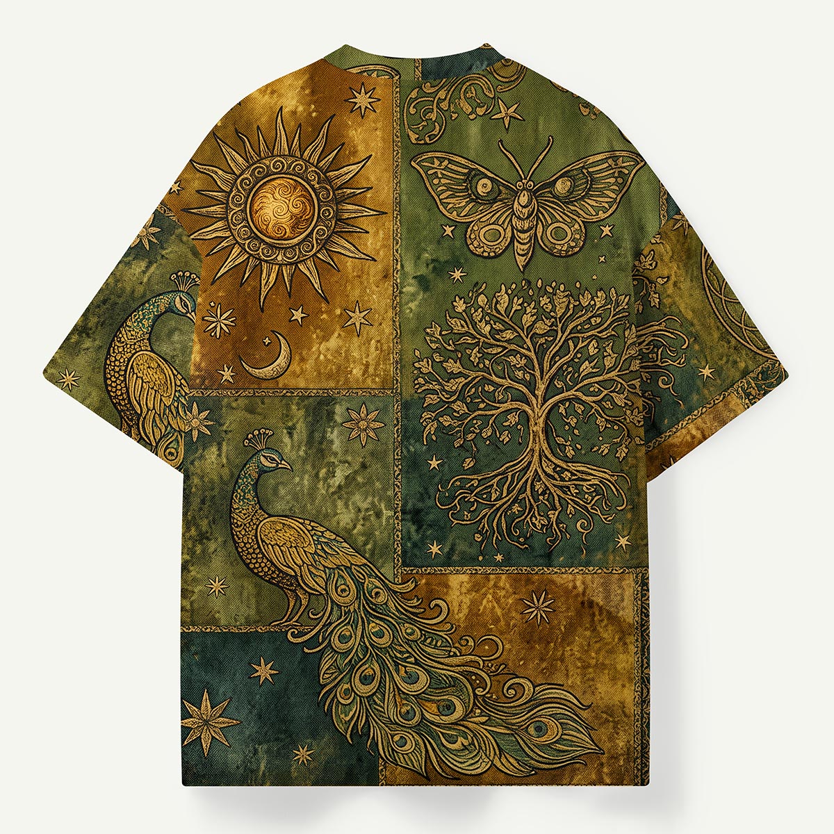 Mystic Peacock & Tree of Life Premium Eco Tee