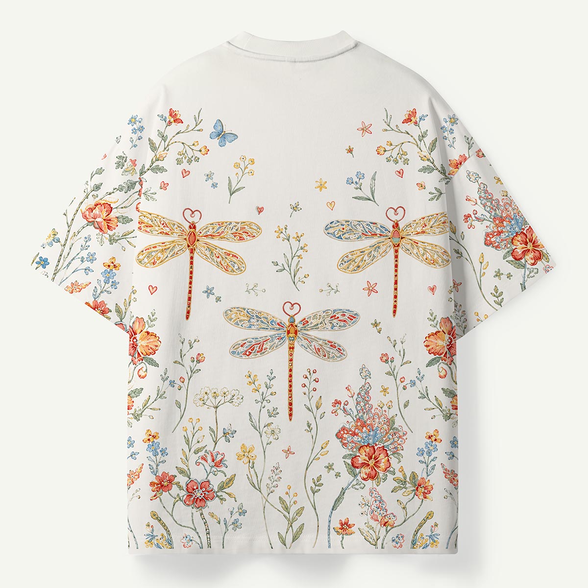 Dragonfly Wildflower Garden Premium Eco Tee