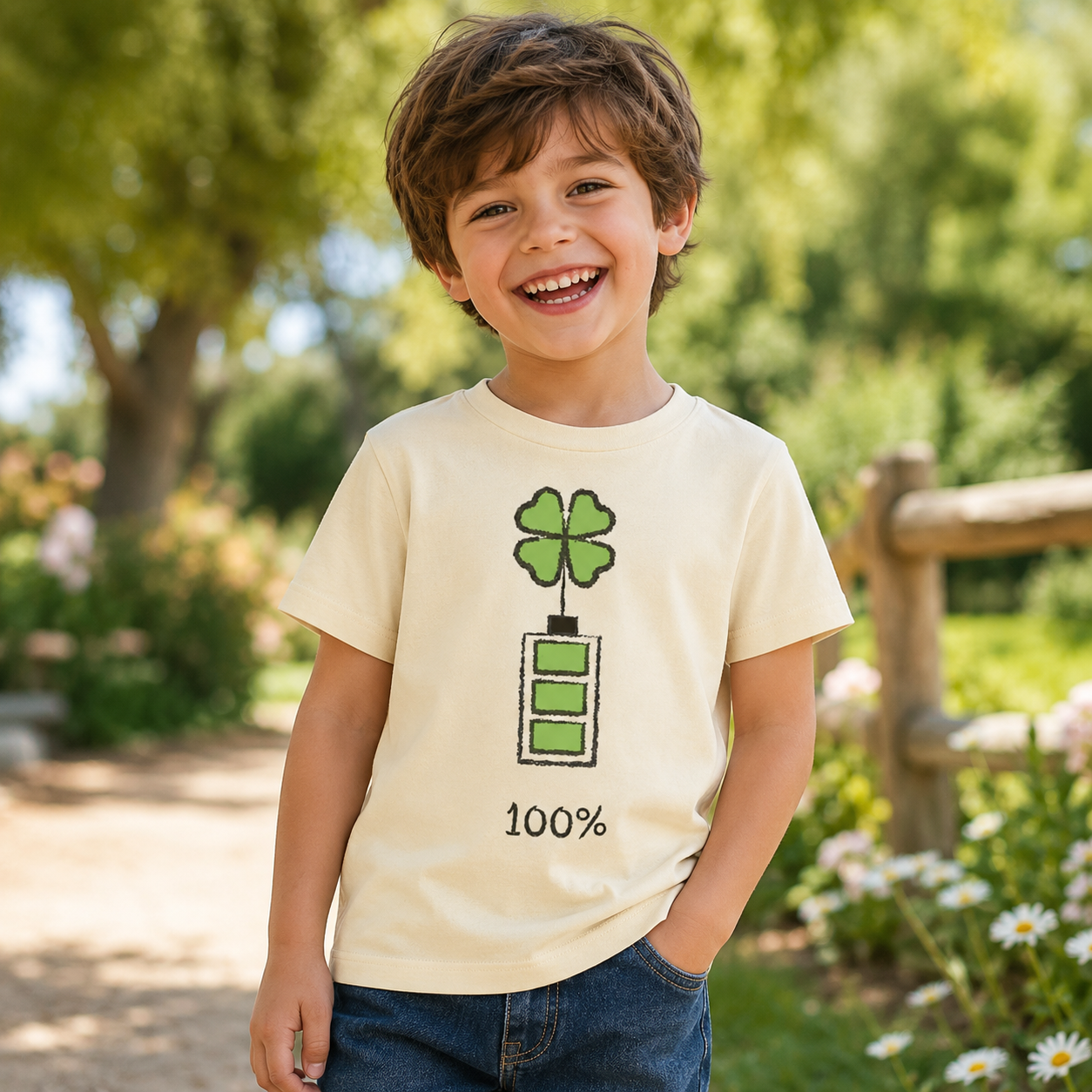Floral Envelope Love Letter Kids T-Shirt
