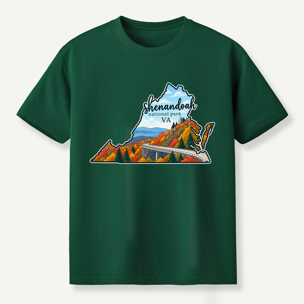 Shenandoah National Park Virginia Autumn Blue Ridge Parkway T-Shirt