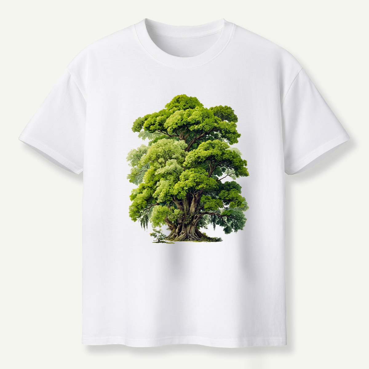 Ancient Oak Tree Watercolor Study T-Shirt