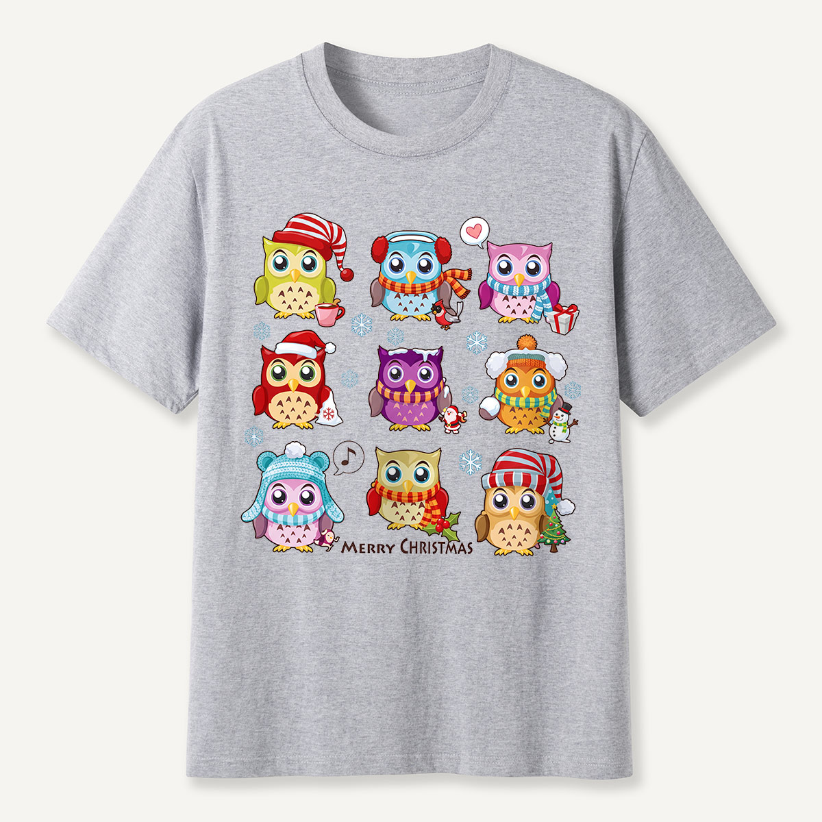 Christmas Owl Squad T-Shirt