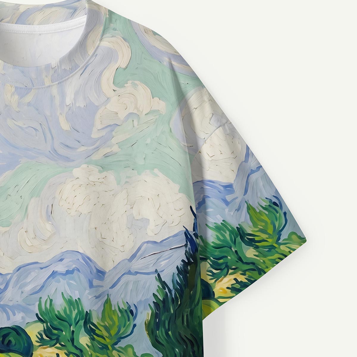 Black Cat In The Wheat Field Premium Eco Tee