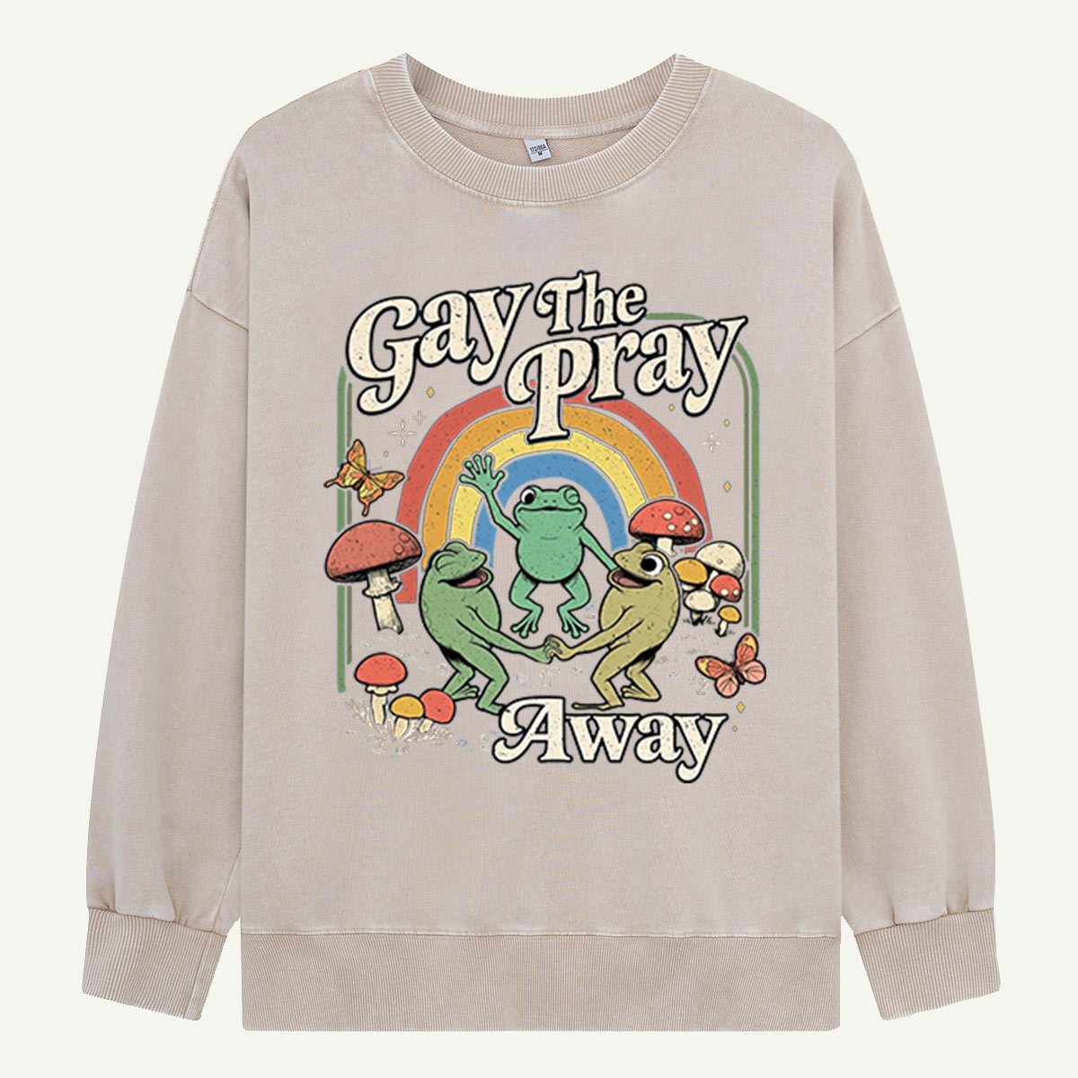 Frogs Rainbow Mushroom Kids T-Shirt
