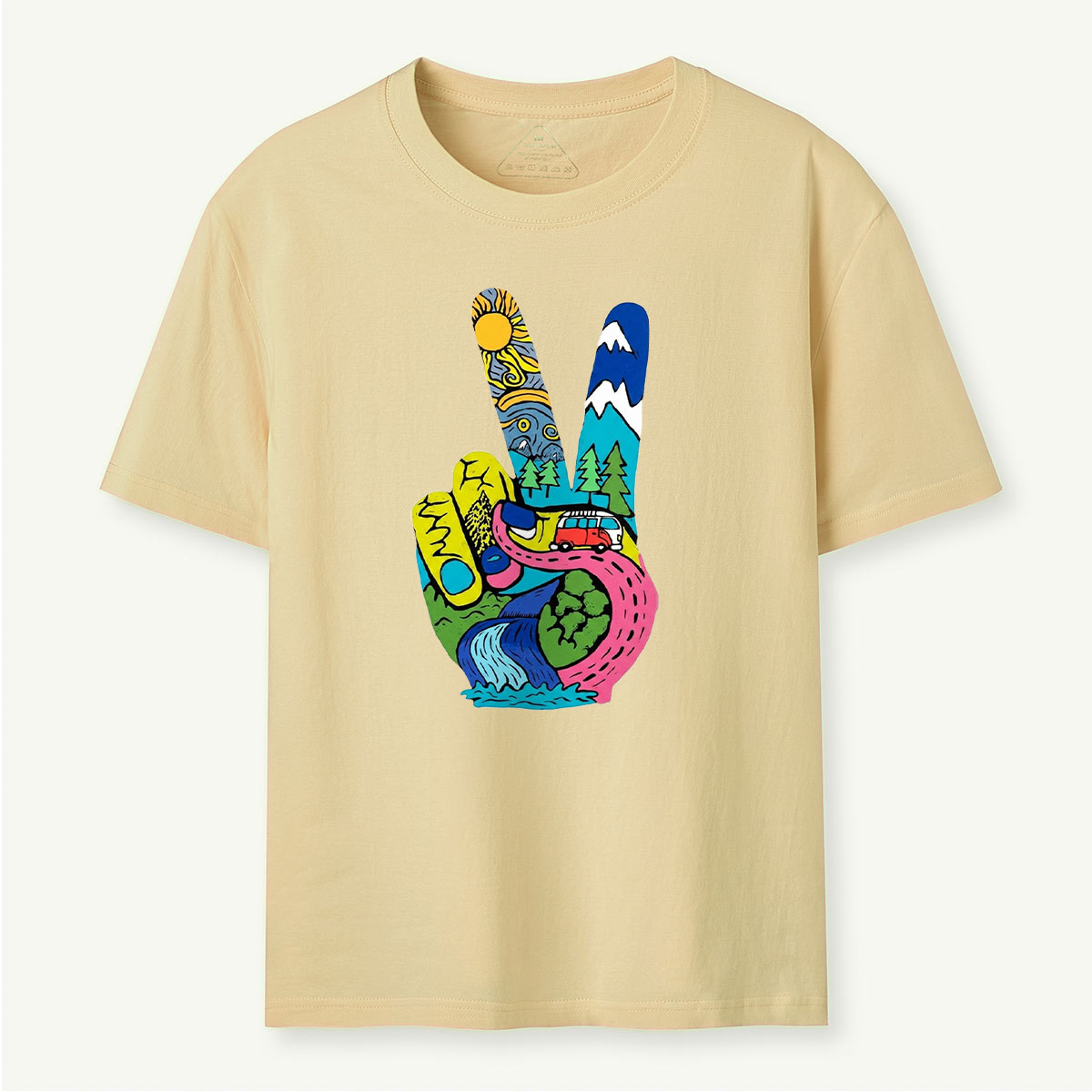 Funky Peace Nature T-Shirt