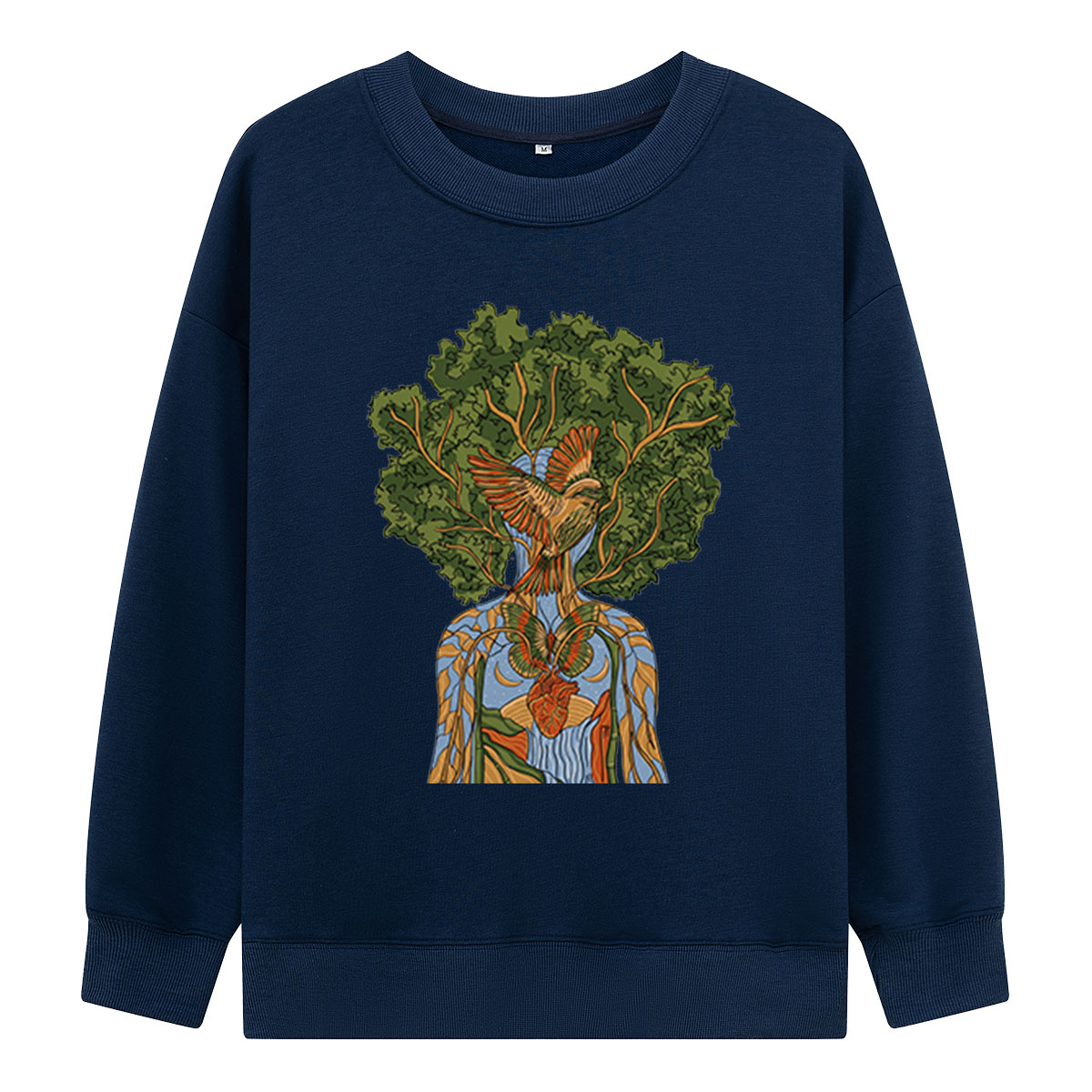 Tree Bird Anatomy Sweatshirts