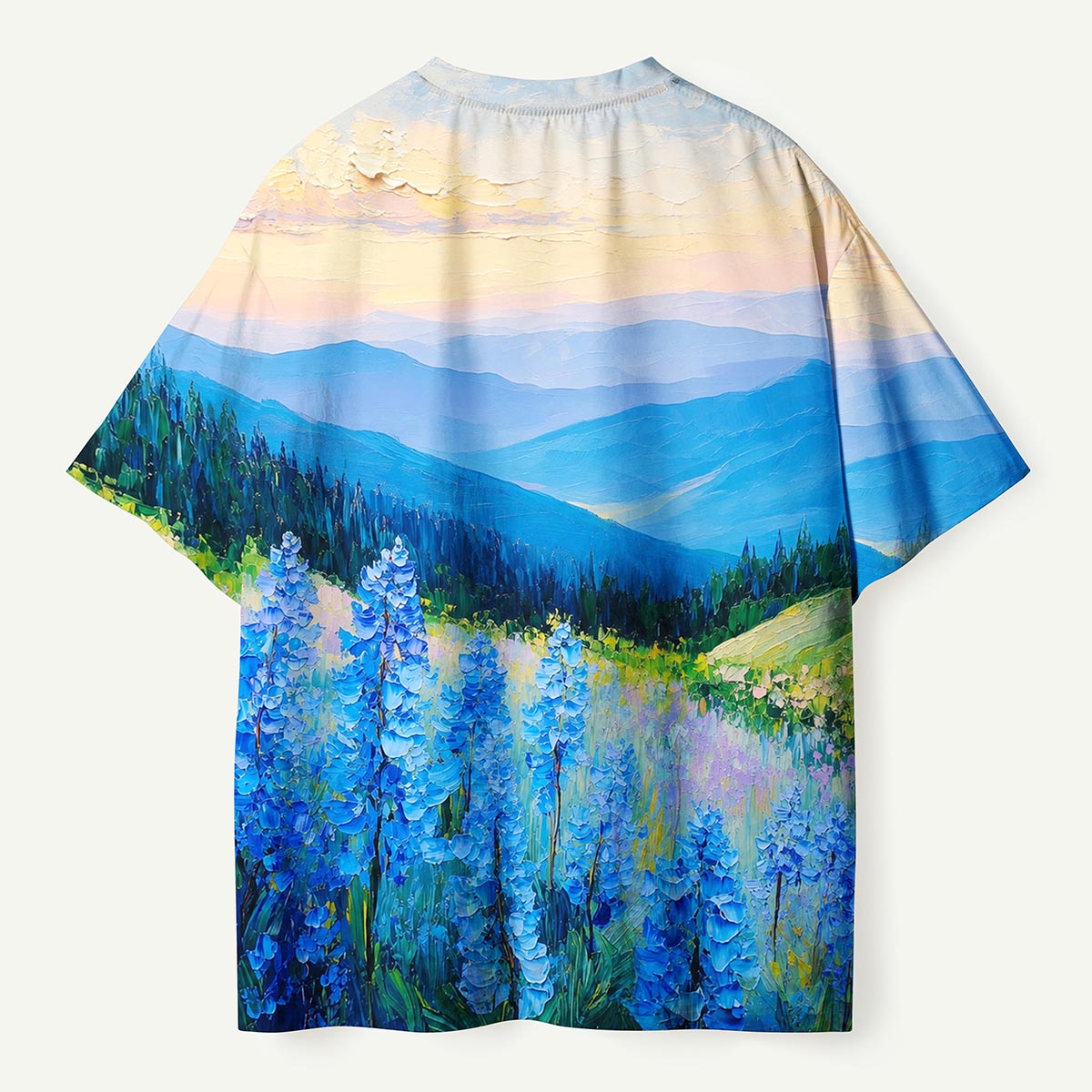 Blue Meadow Mountain Premium Eco Tee