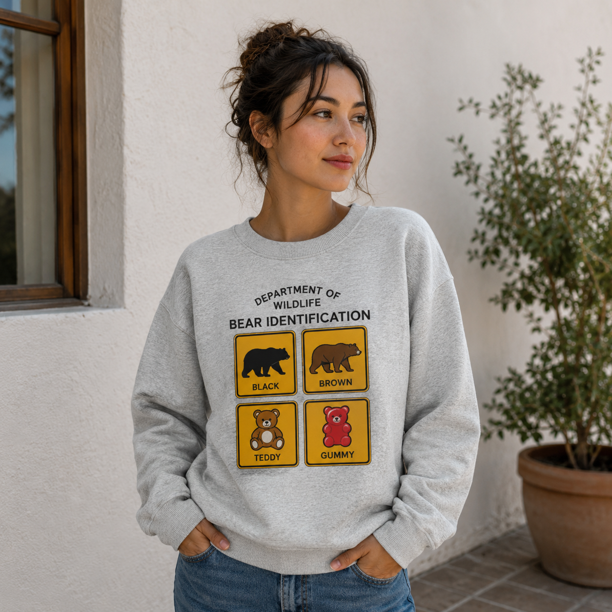 Department of Wildlife Bear Identification Sweatshirts