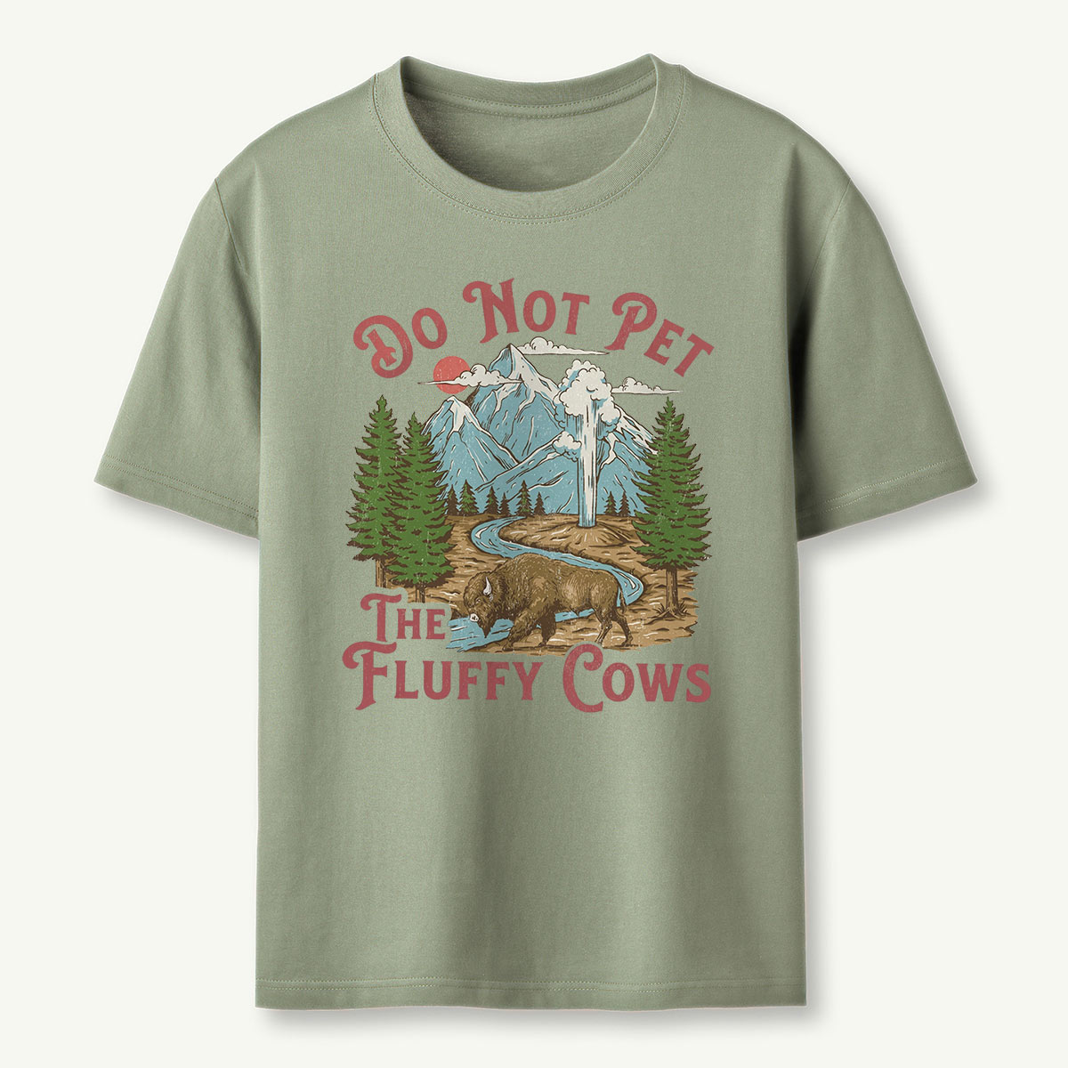 Fluffy Cows Yellowstone T-Shirt