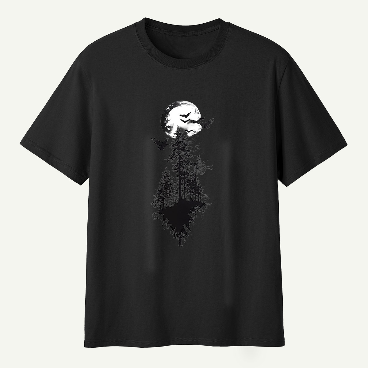 Infinite Mountain Forest Path T-Shirt