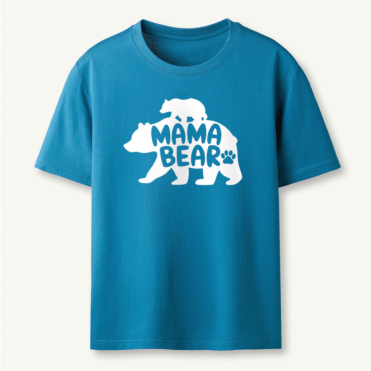 Adorable Mama Bear Silhouette T-Shirt