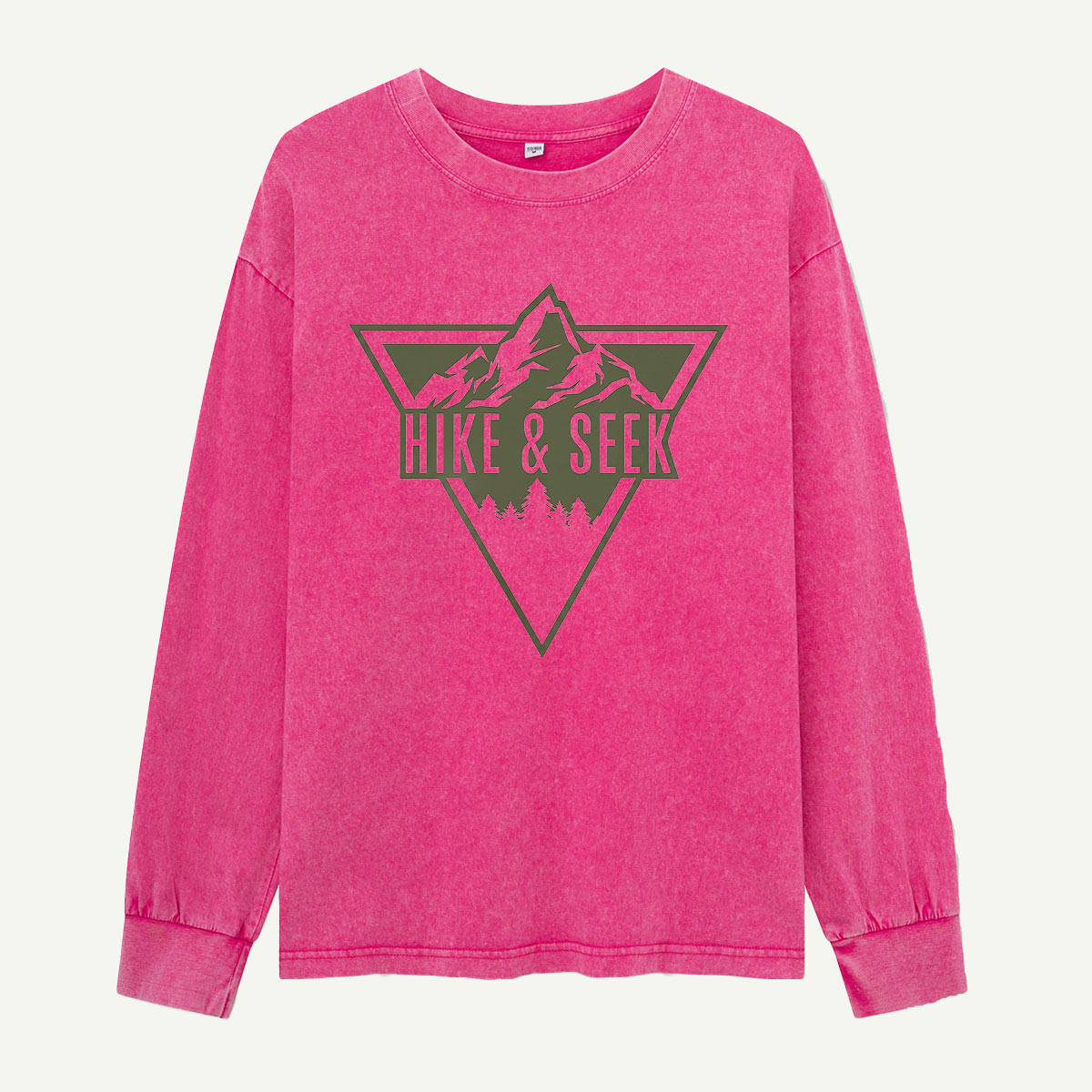 Hike and Seek Washed Long Sleeves