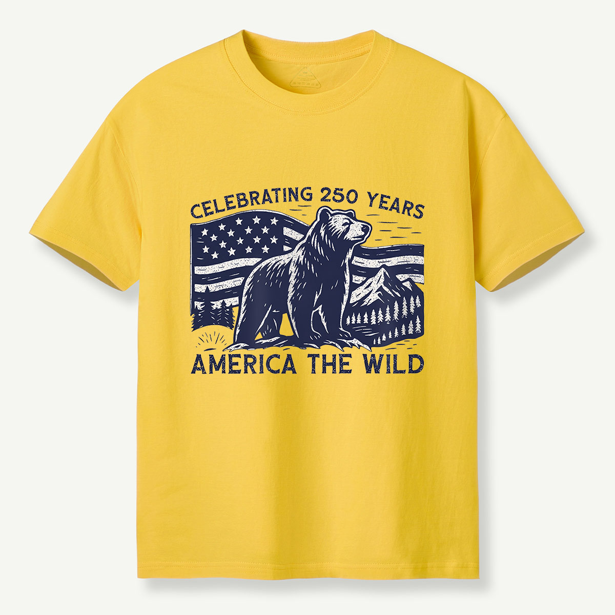 America the Wild 250 Years Bear T-Shirt