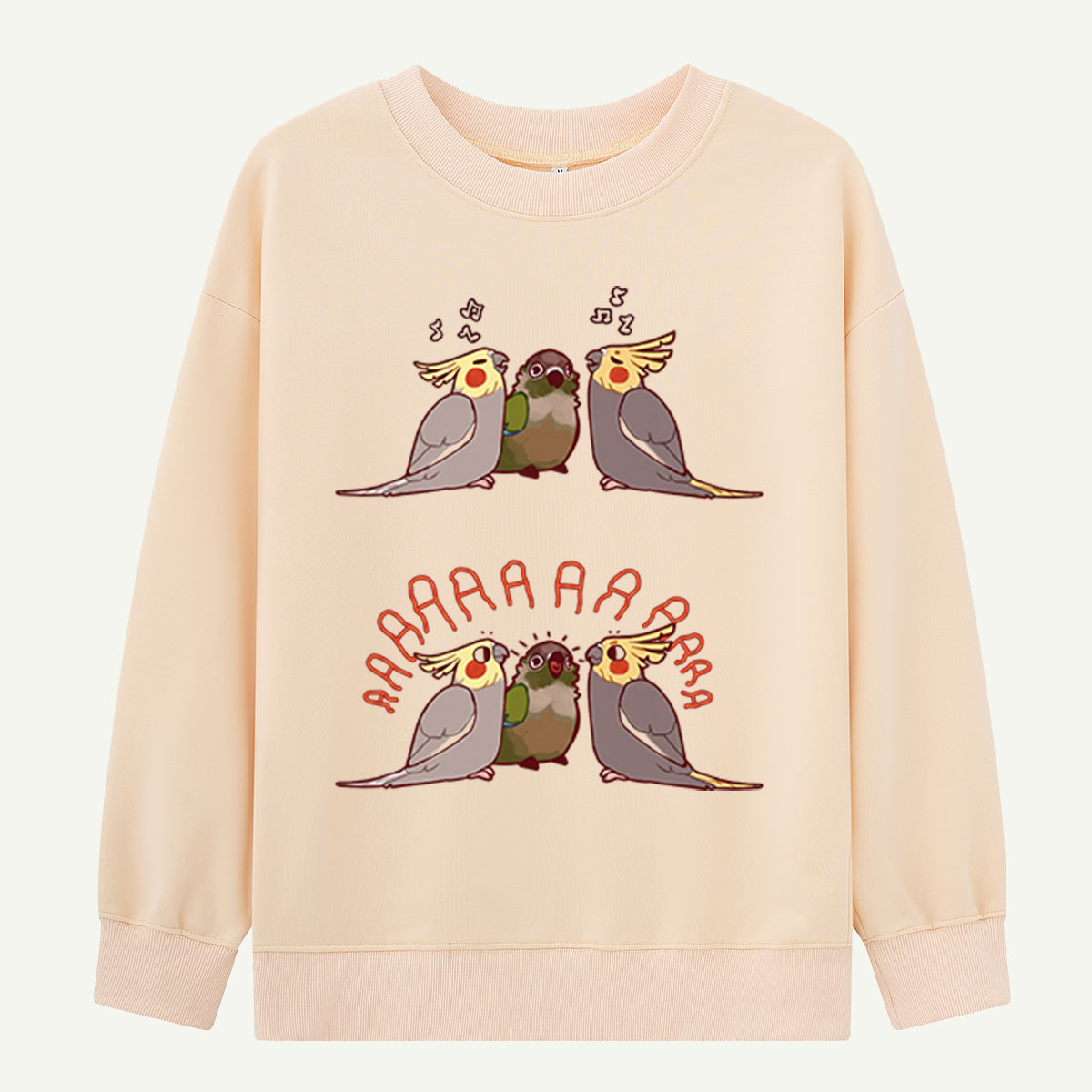 Cockatiel Scream Choir Sweatshirts