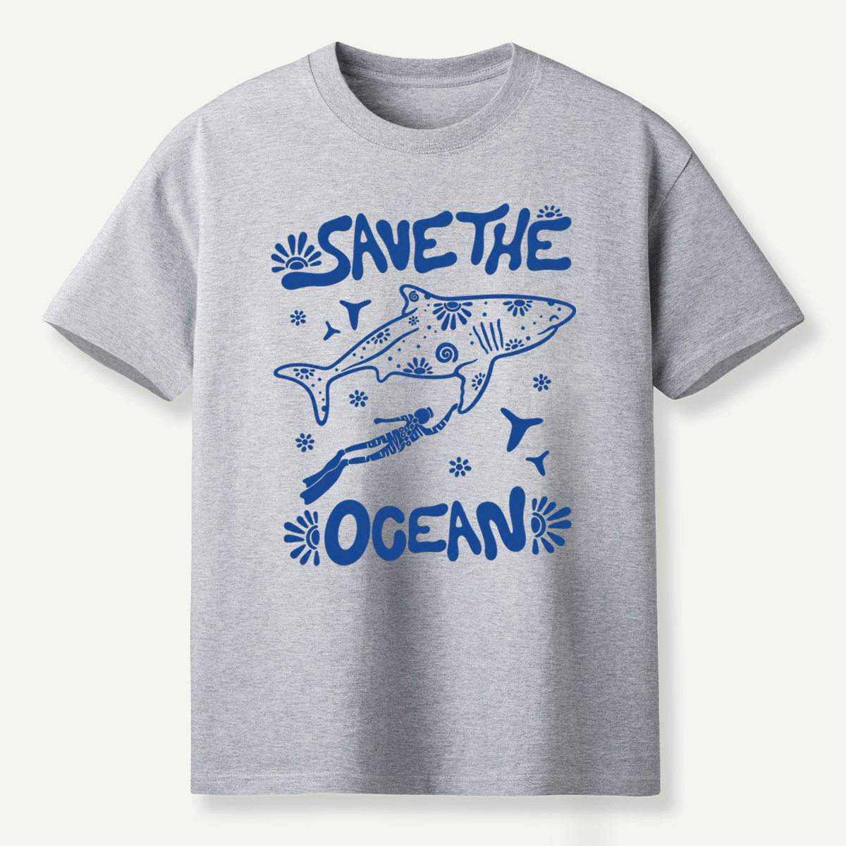 Save The Ocean Whale Marine Life T-Shirt