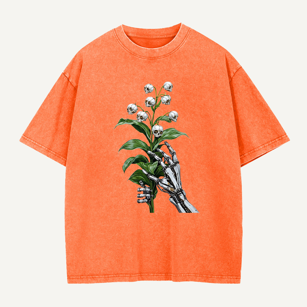 Handle with Bones Washed T-Shirt