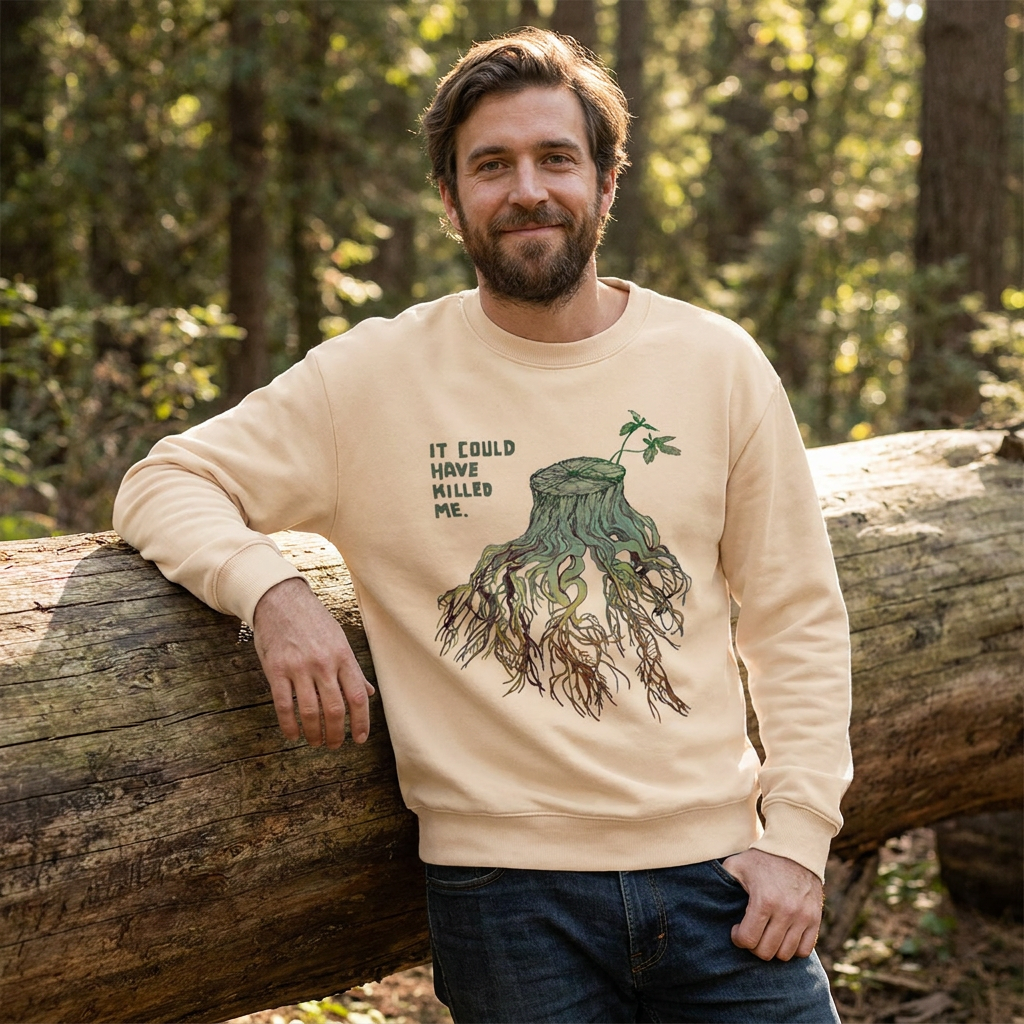 Tree Stump Roots Sweatshirts