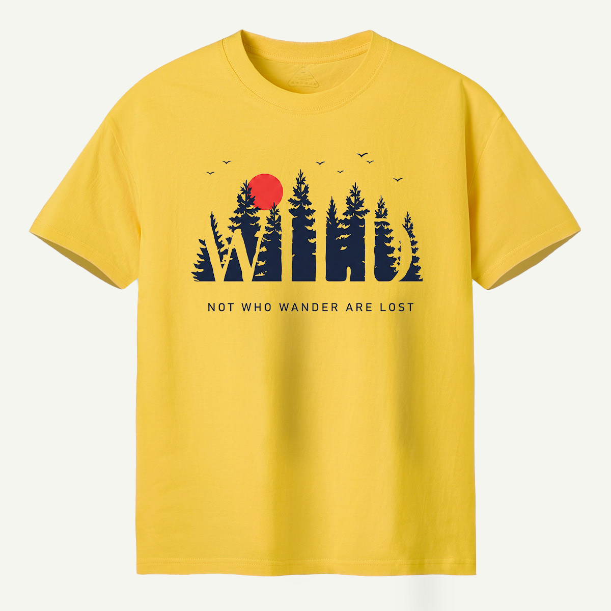 Get Your Nature Ass Lost Pine Forest Sunset T-Shirt