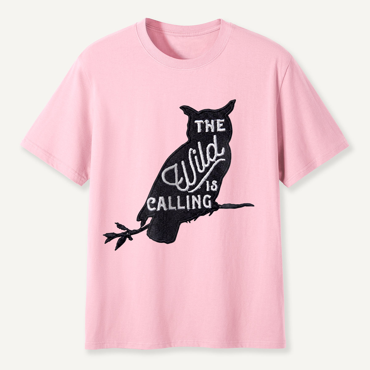 The Wild Is Calling Owl Silhouette T-Shirt