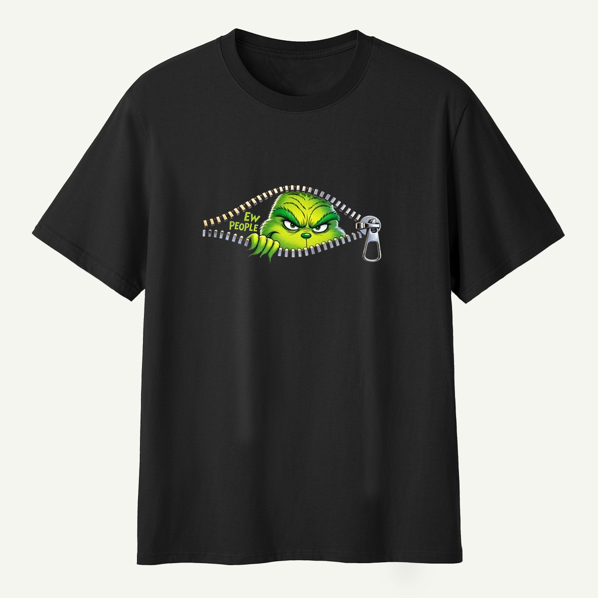 Ew People Christmas Grump T-Shirt