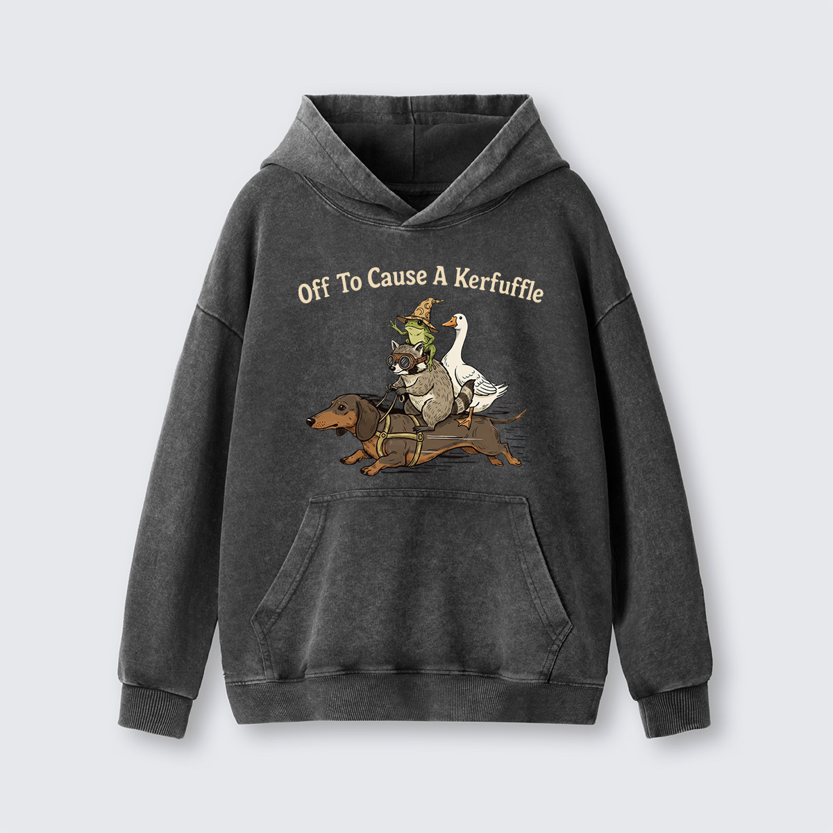 水洗9 Washed Hoodie