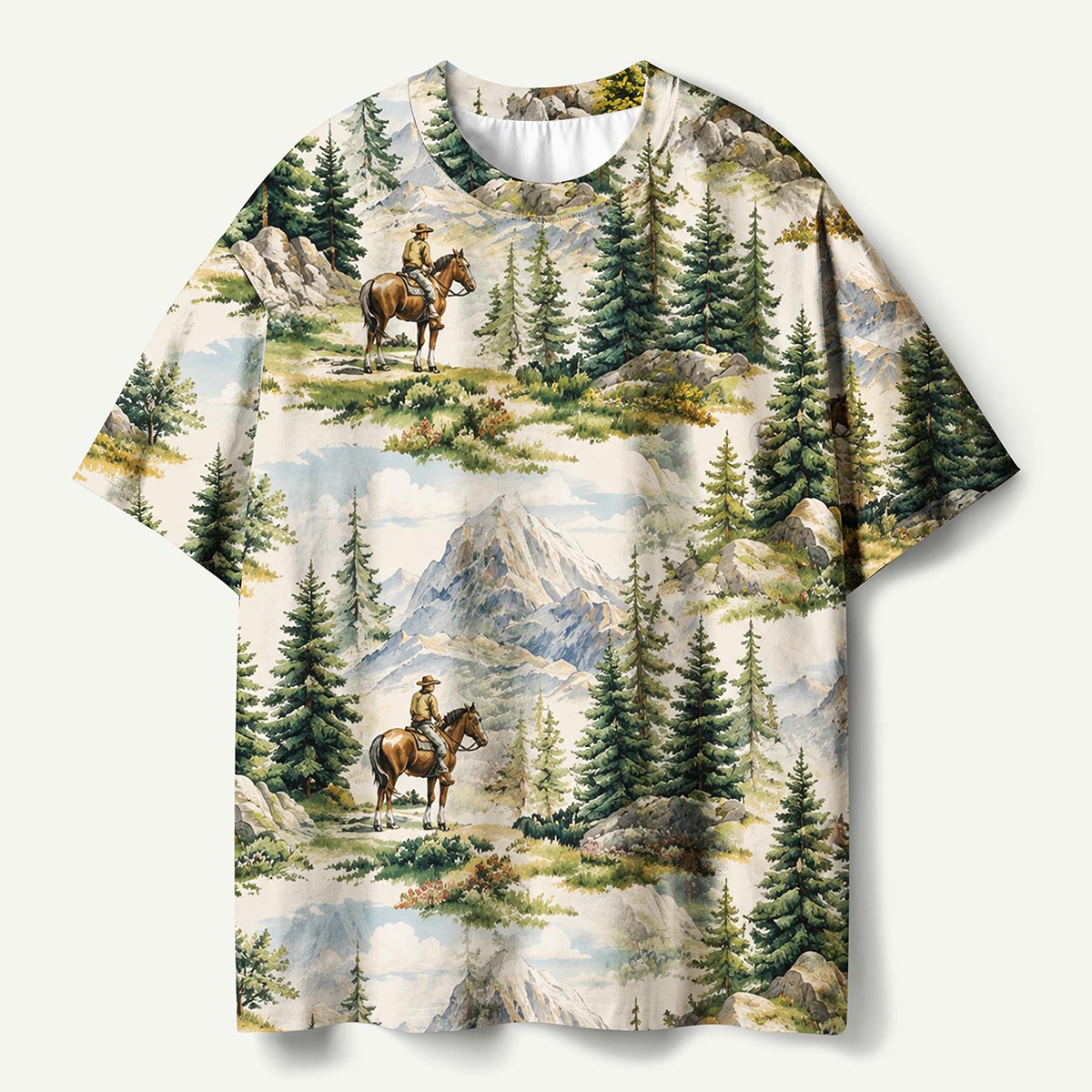 Wilderness Horseback Trail Premium Eco Tee