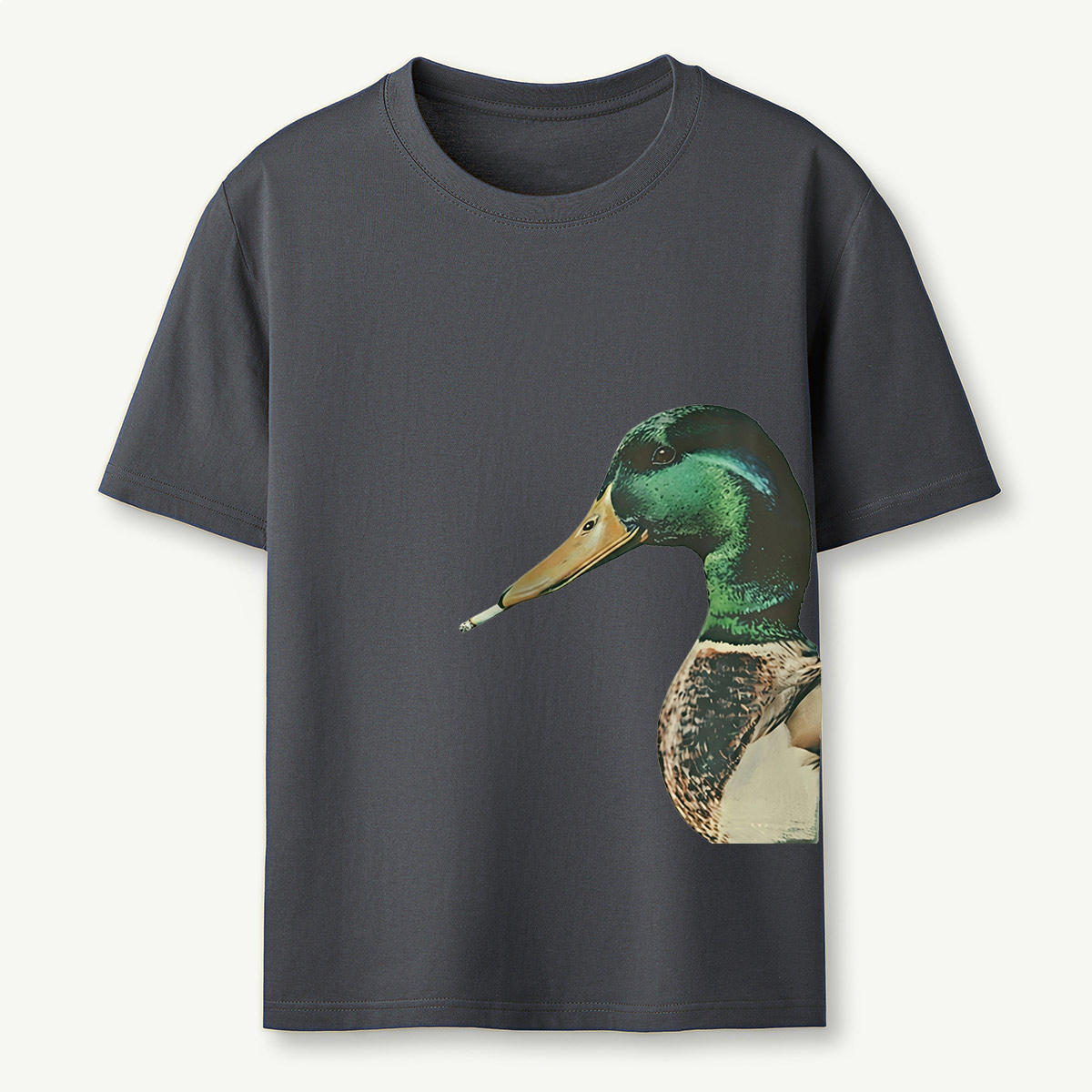 Retro Humor Funny Duck T‑Shirt