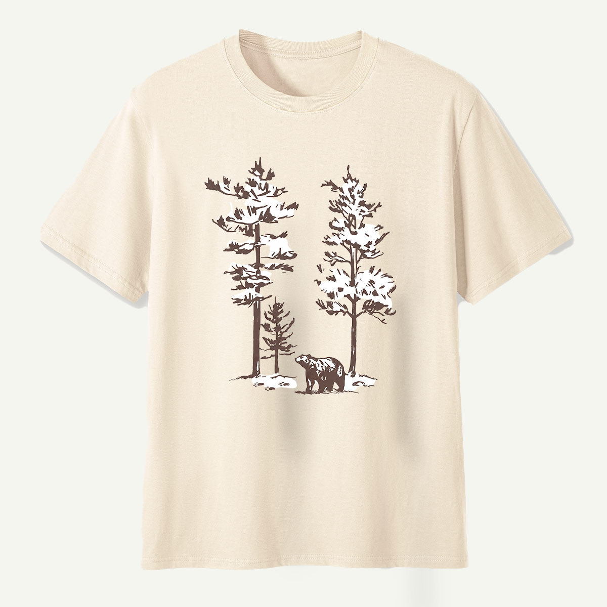 Moose Among The Pine Trees T-Shirt