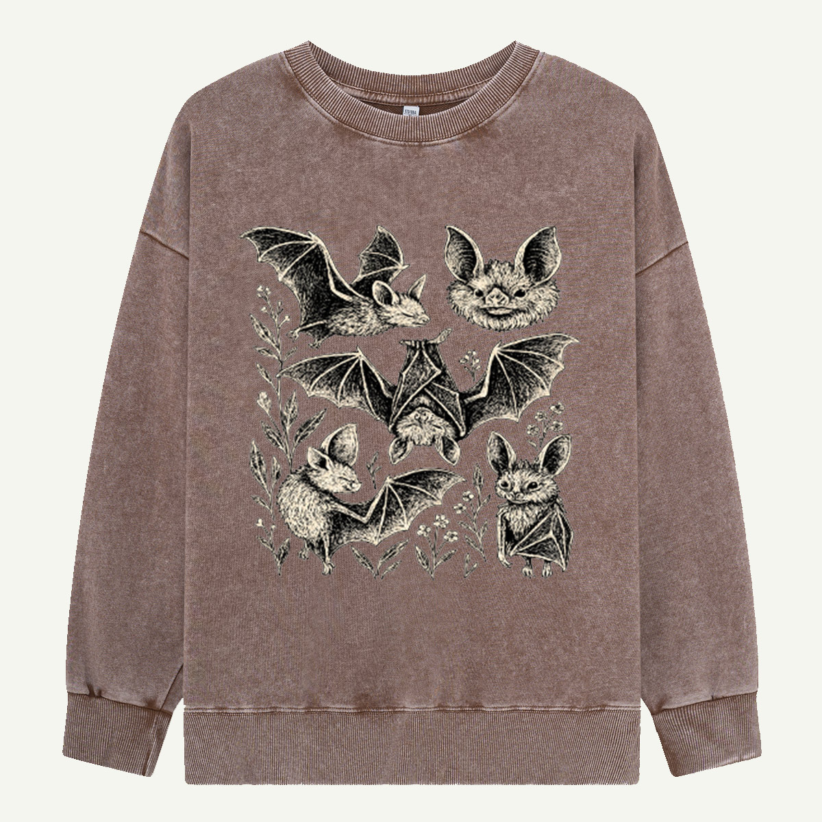 Welcome to the Bat Garden Washed Sweatshirts