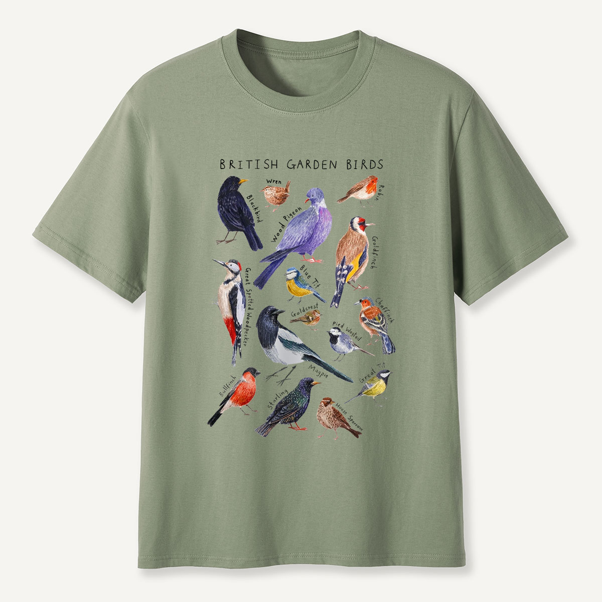 Botanical Garden Birds Wildlife Birdwatching T-Shirt