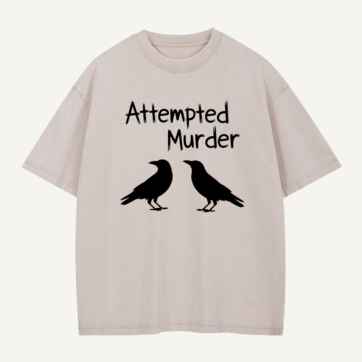 Attempted Murder Washed T-Shirt