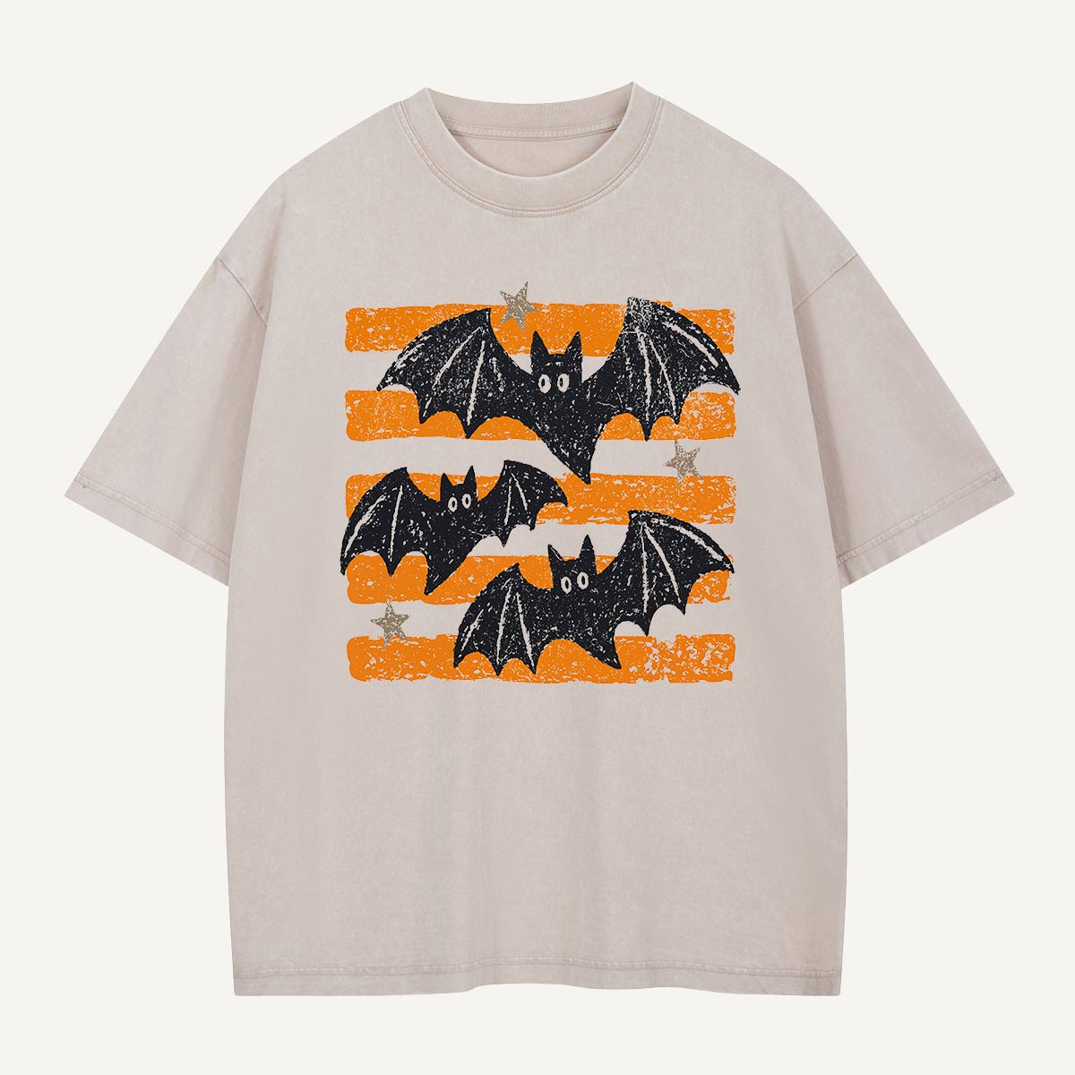 Retro Bat Flight Washed T-Shirt