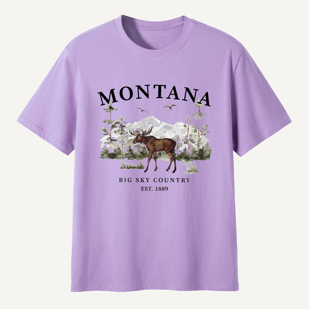 Montana Big Sky Country Moose T-Shirt