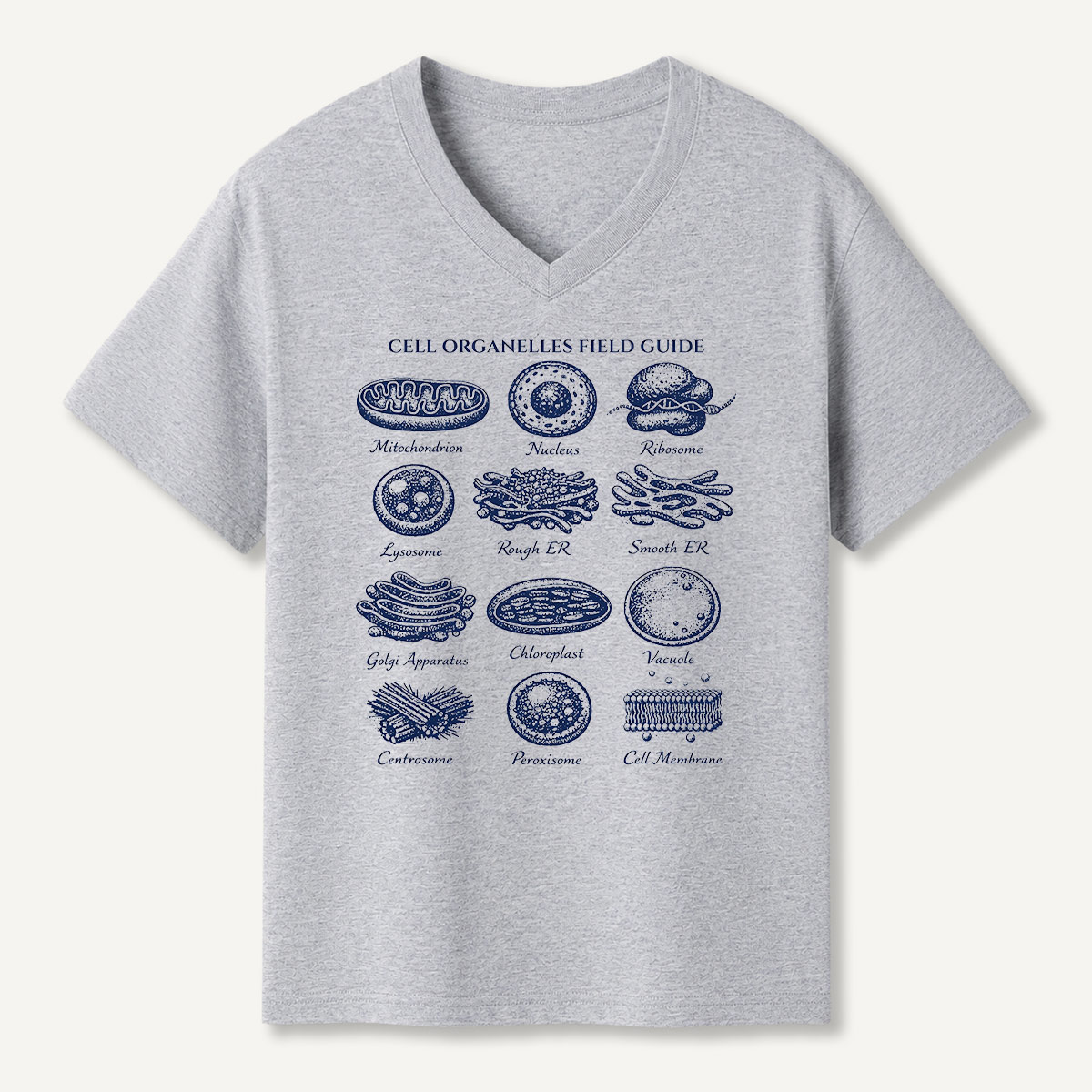 Cephalopods Of The World Marine Guide V-neck T-Shirt