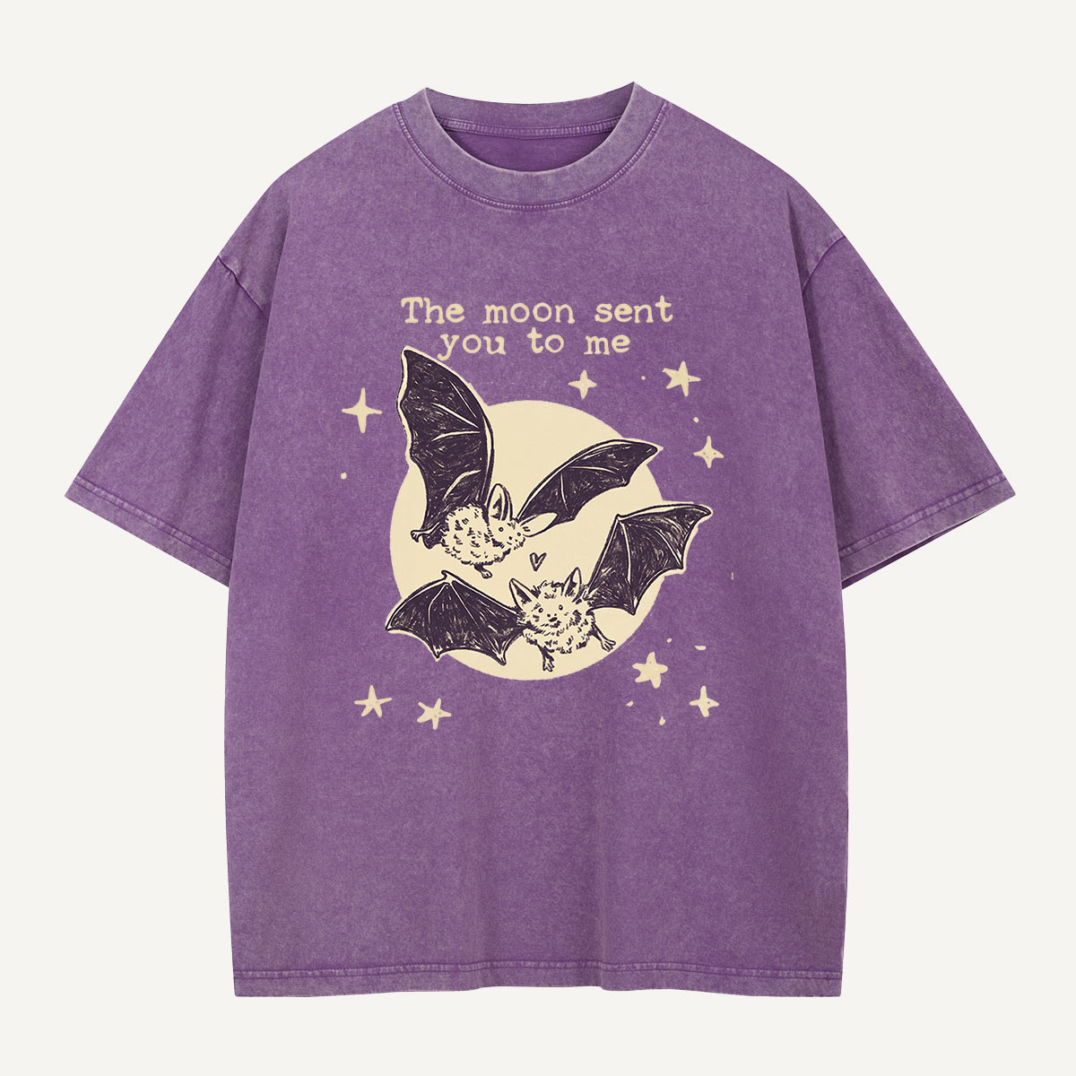 The Moon Sent You to Me Washed T-Shirt