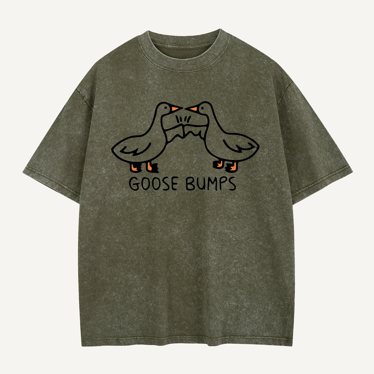 Certified Goose Bumps Washed T-Shirt