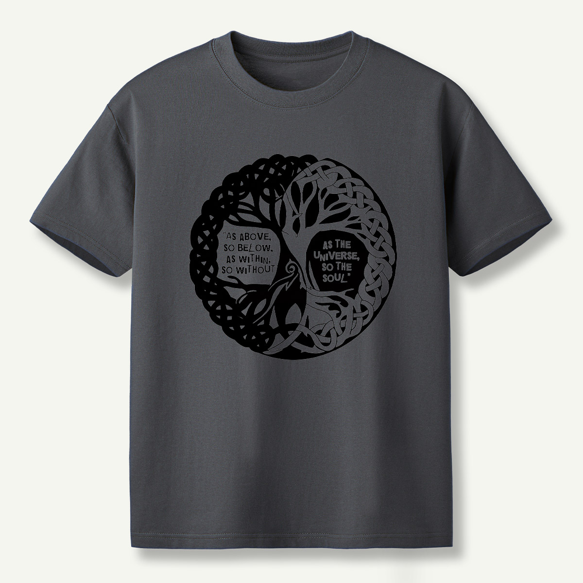 Tree Of Life Yin Yang Balance T-Shirt