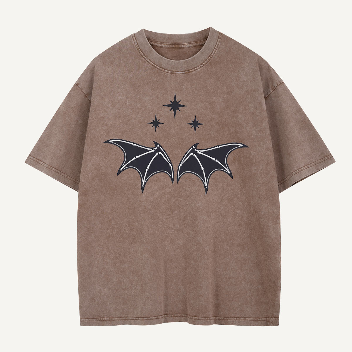 Wings Under the Stars Washed T-Shirt