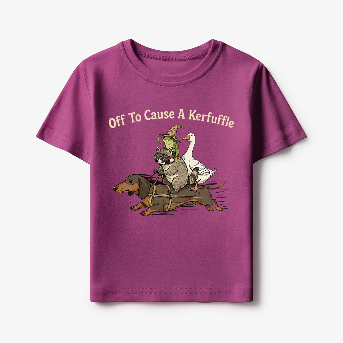 Off To Cause A Kerfuffle Kids T-Shirt