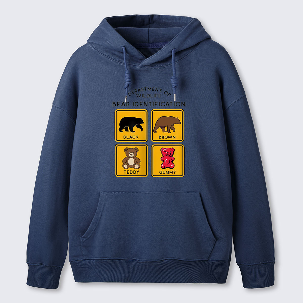 Department of Wildlife Bear Identification Hoodie