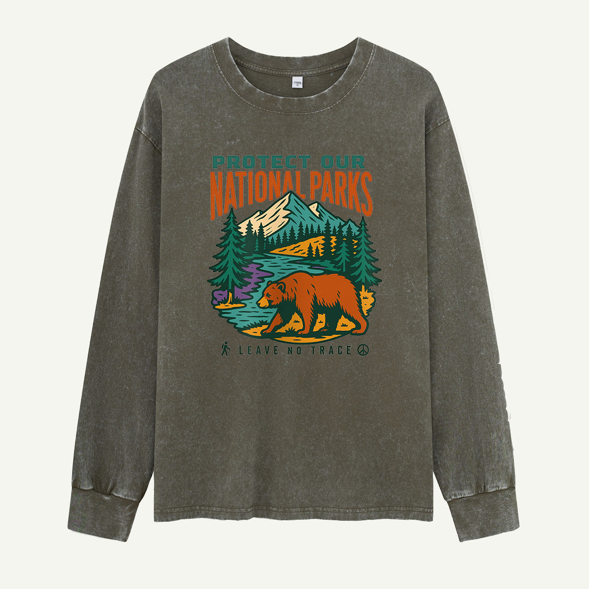 Discover the Great Outdoors Washed Long Sleeves