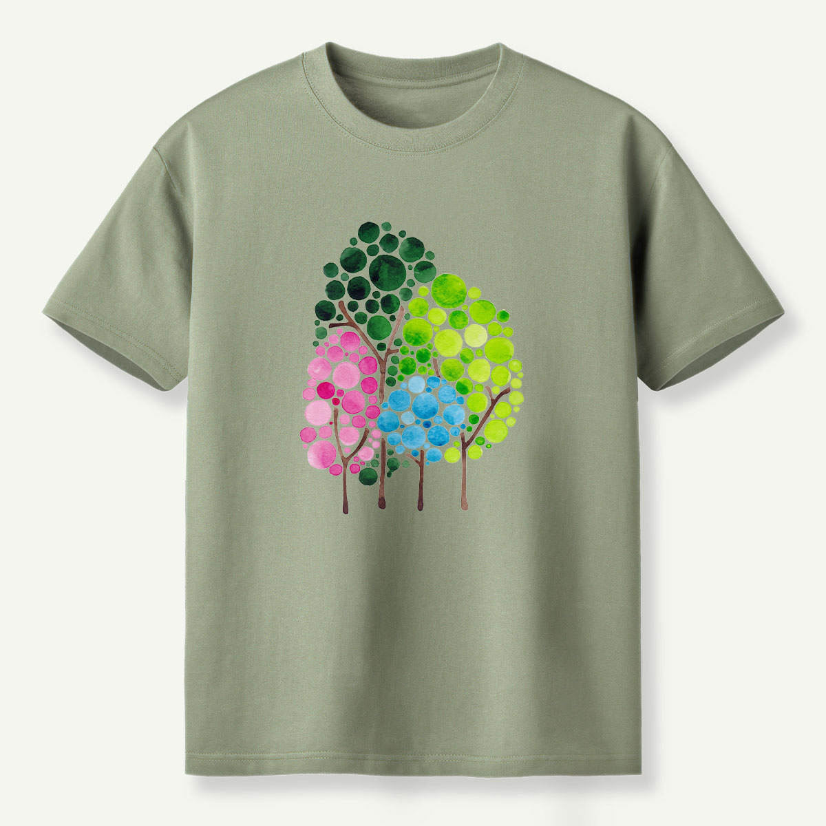 Colorful Bubble Forest T-Shirt