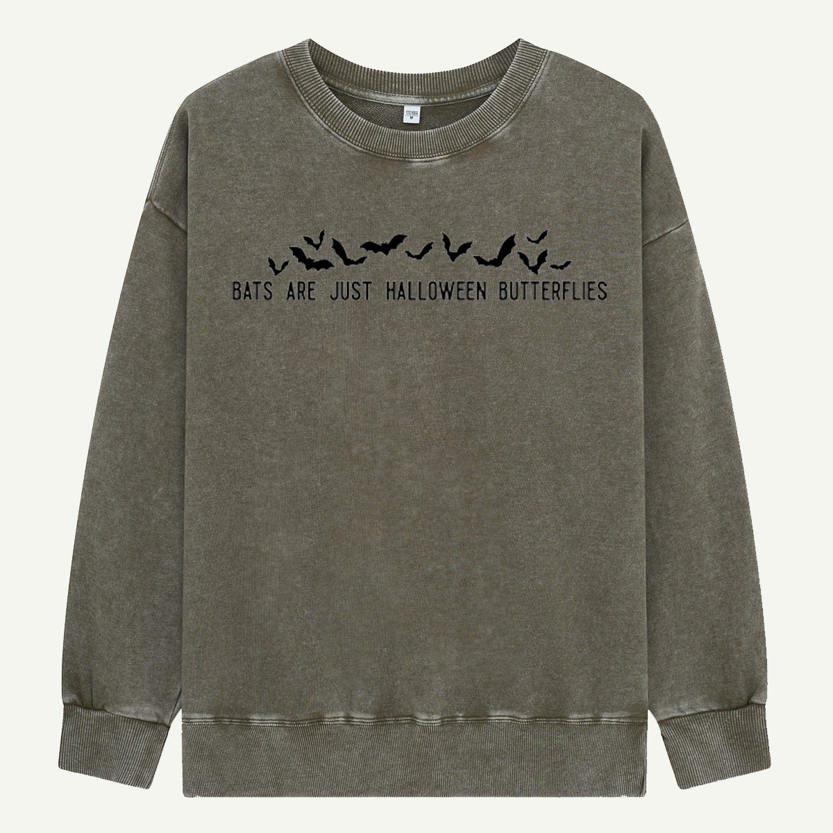 Halloween Butterflies Club Washed Sweatshirts